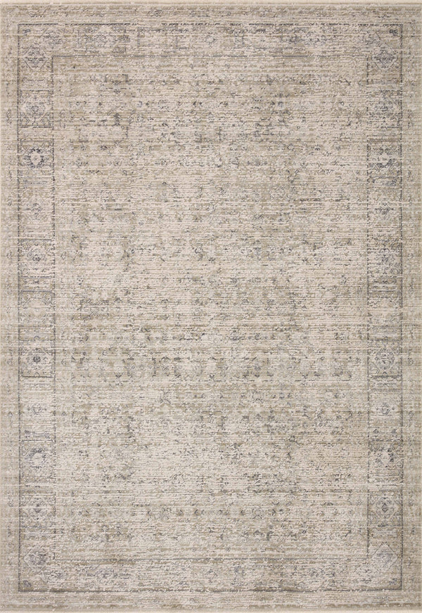Amber Lewis x Loloi 5'3" 7'9" Taupe/Dove Alie ALE-03 Area Rug